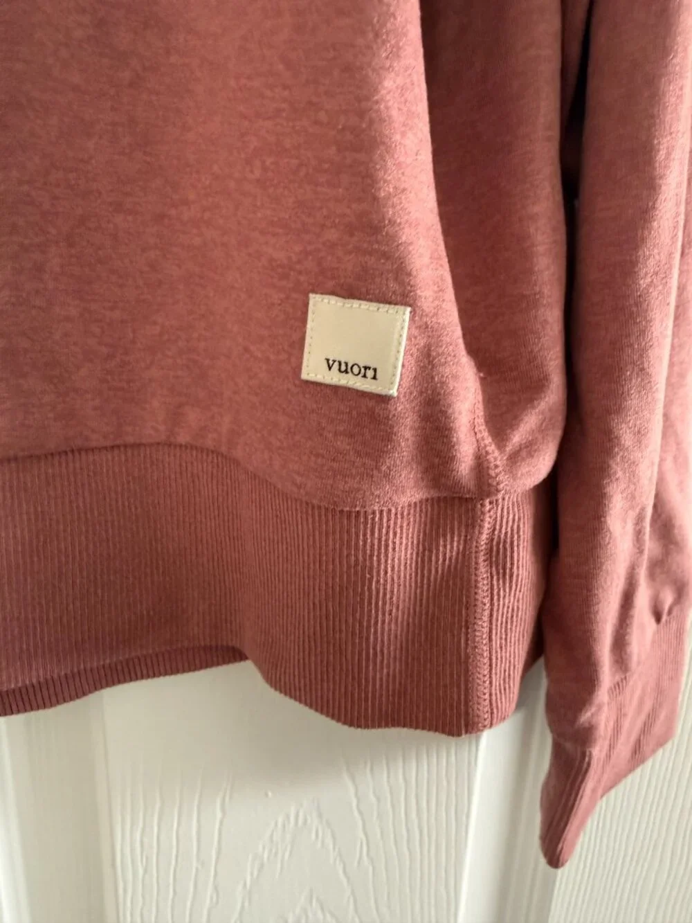 Vuori Long Sleeve Halo Crew // Size L // Rosewood Heather // VGUC - Picture 3 of 5